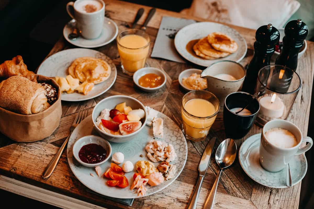 Hotel Zweite Heimat in SPO: Frühstück