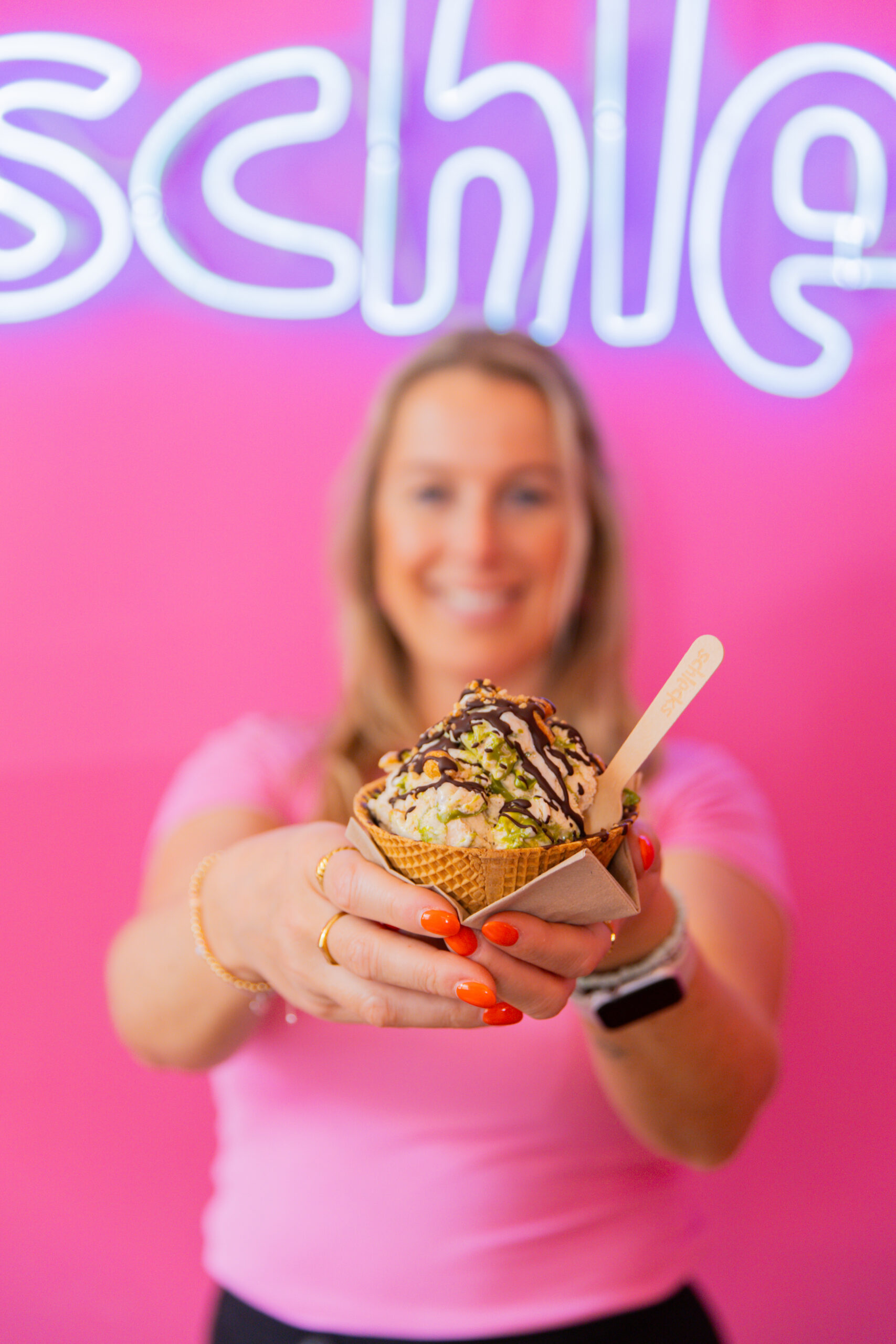 Eis essen bei Schlecks als Tipp für Altona und Ottensen.