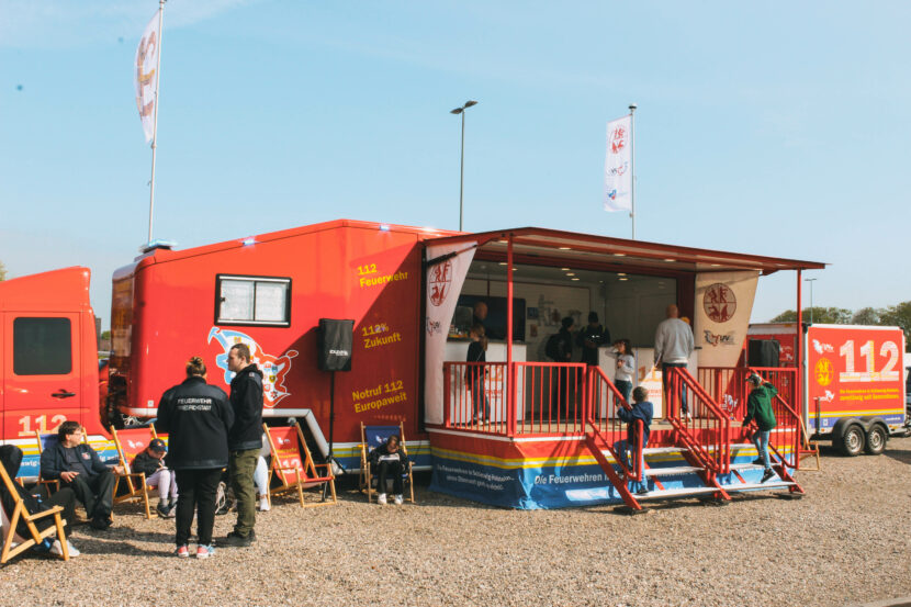 Feuerwehr ist vor Ort