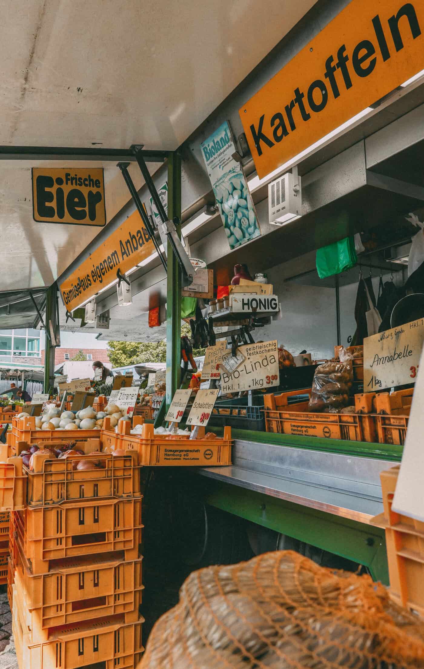 Wochenmarkt in Barmstedt