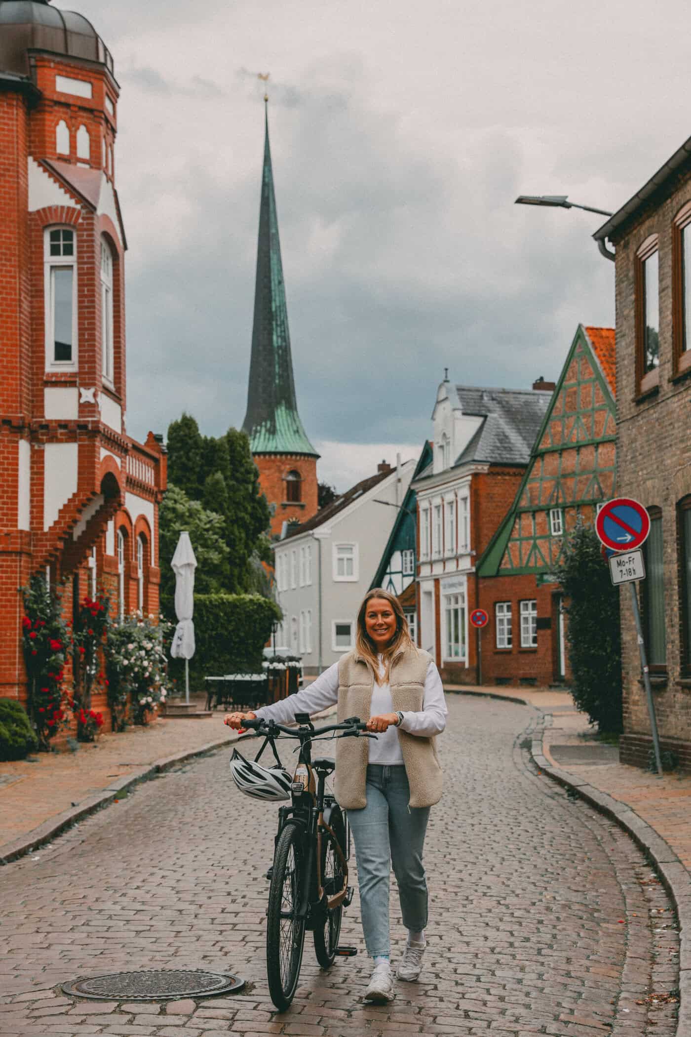 die Chemnitzstrasse mit Kopfsteinpflaster