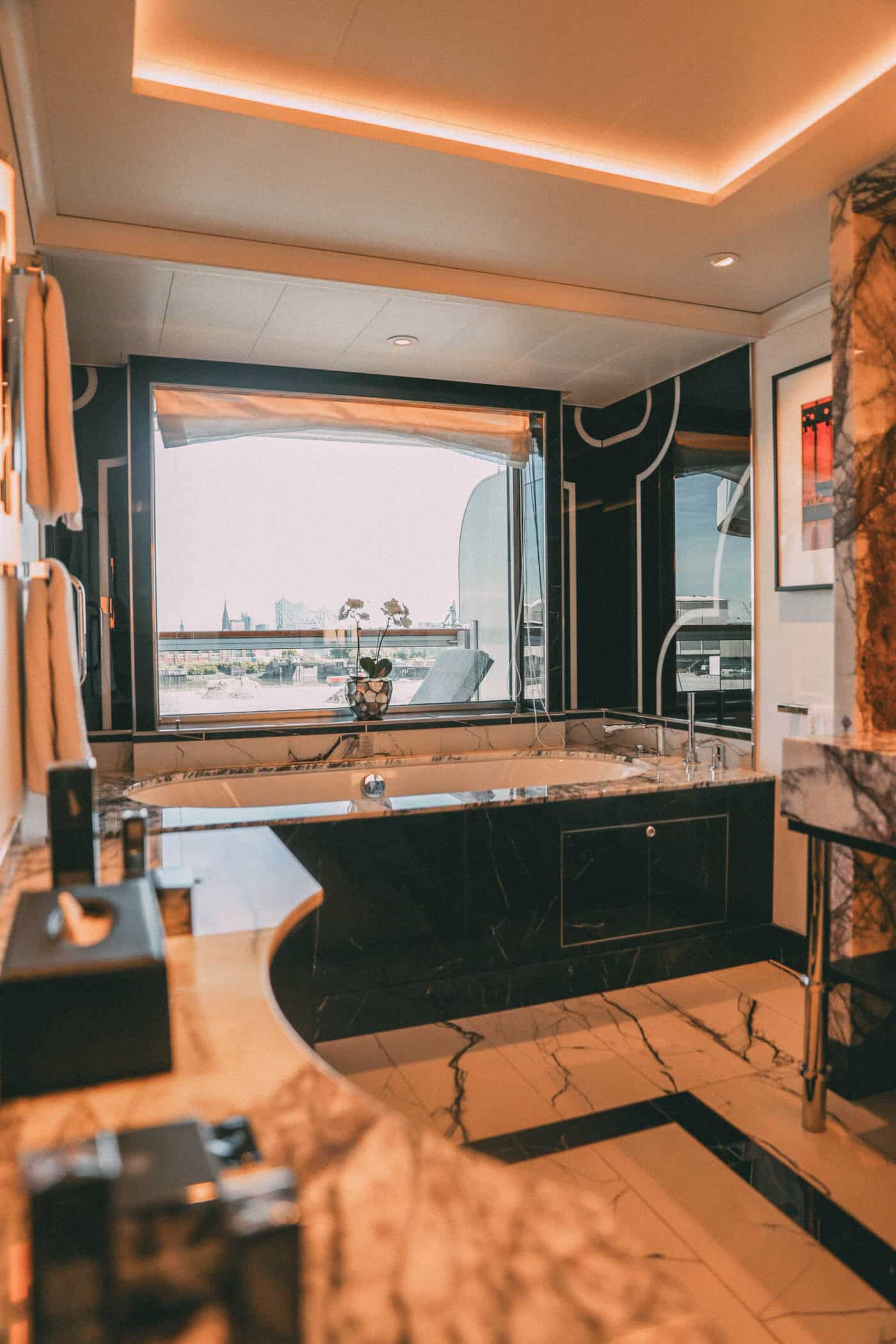 Das Bad der Queens Grill Suite