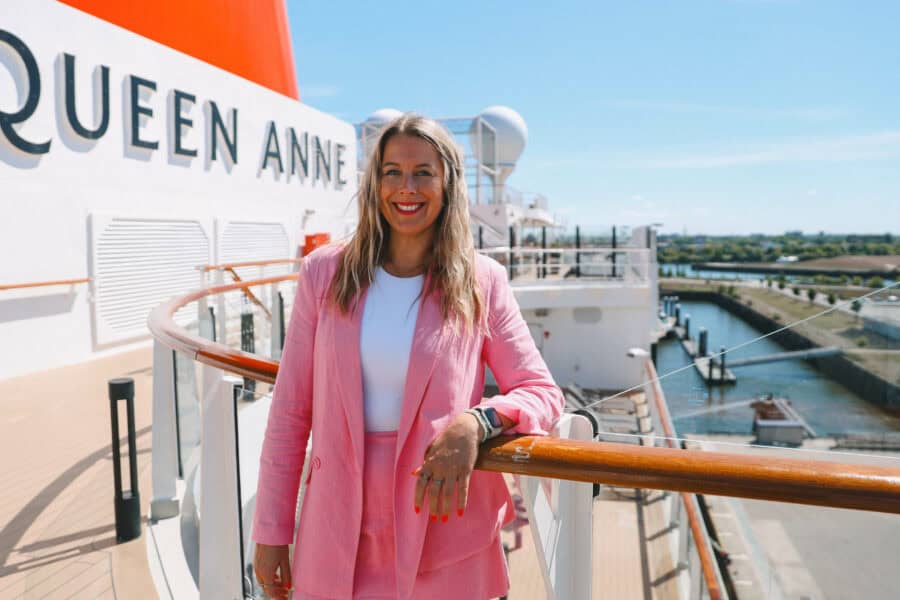 Ein Tag voller Glamour auf der Queen Anne