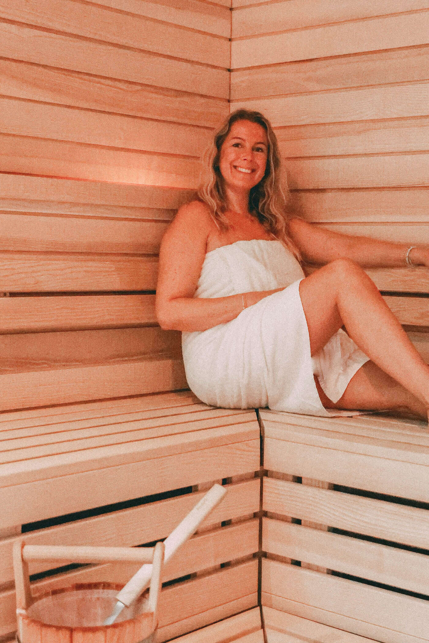 Finnische Sauna im SlowDown