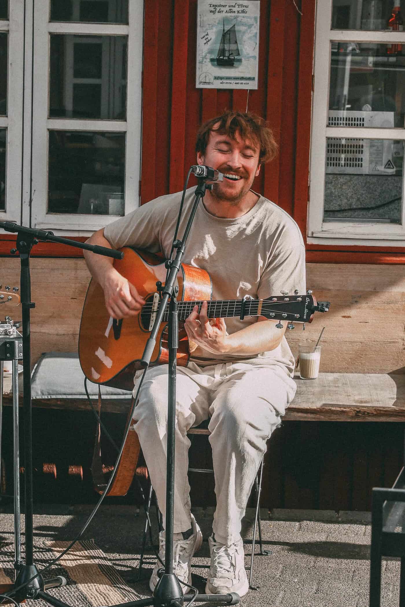 Malvin Meven im Werftcafe