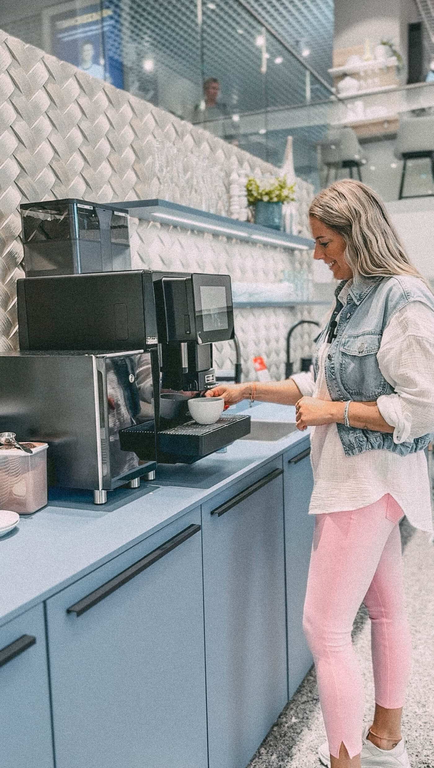 Kaffeeecke zum Verschnaufen