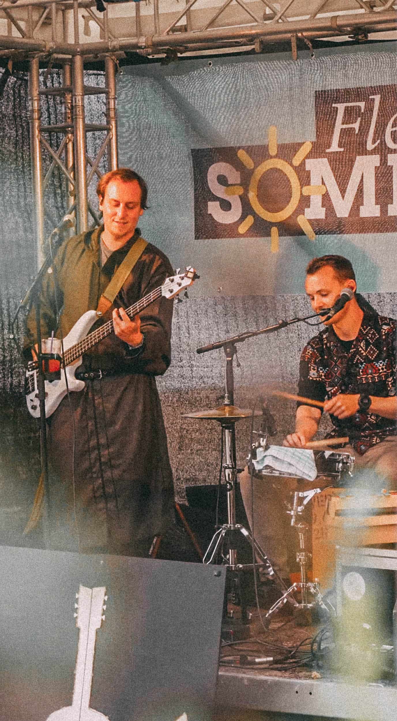 Musik am Strand