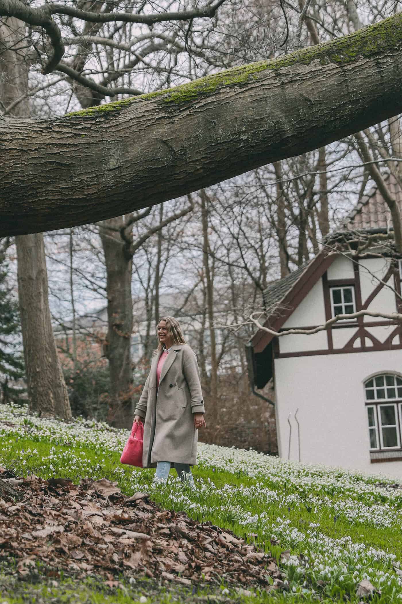 kostenloser Spaziergang durch den botanischen Garten bei Kiel on a budget