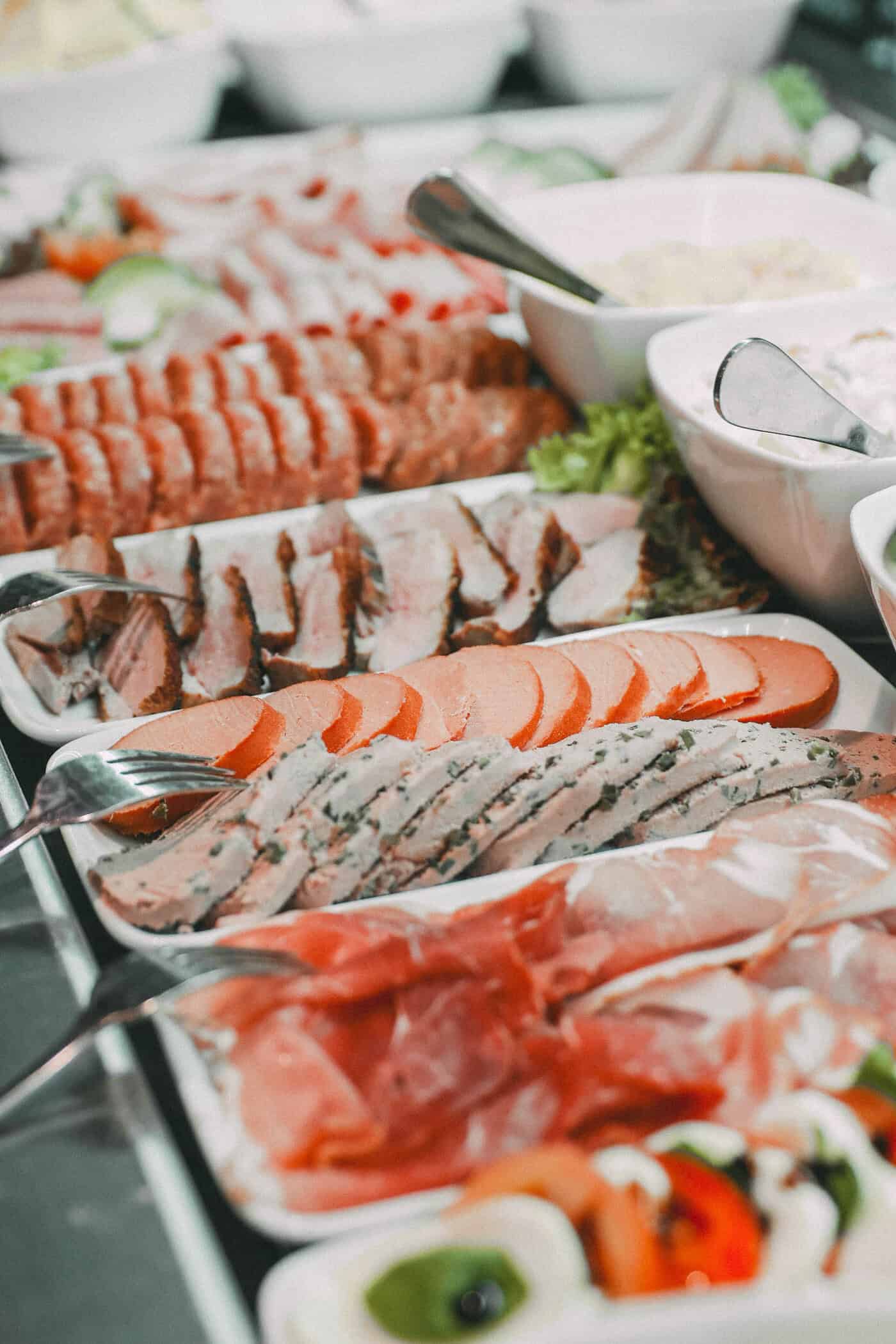 Frühstück im Hotel Oserkrug