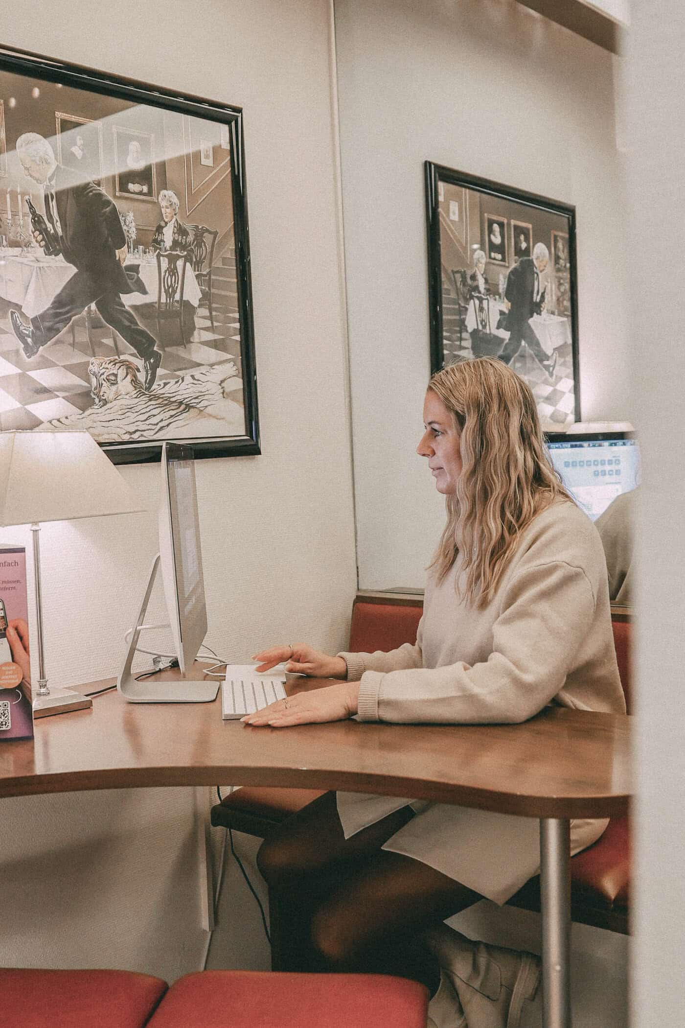 Monitor mit Wlan zum Arbeiten