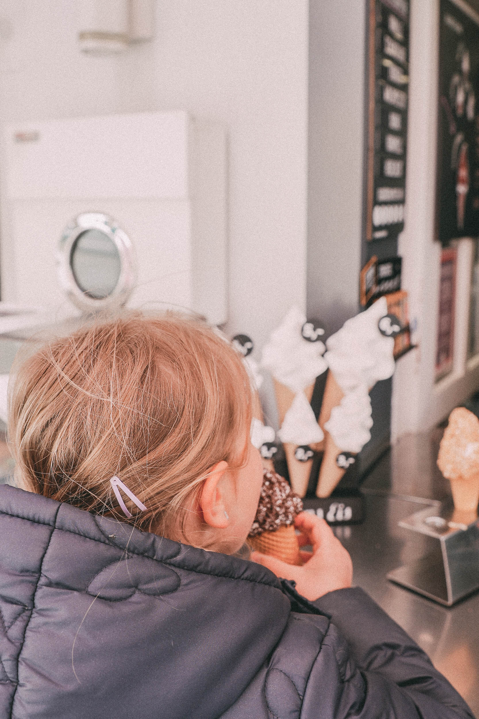 Eis essen bei Raddens auf Fehmarn